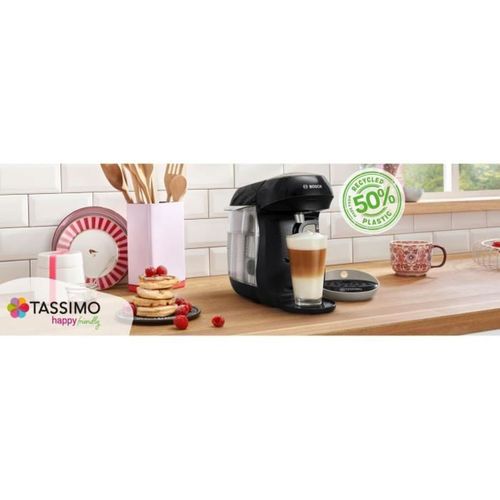 Machine à Café Capsules Tas109e Tassimo Happy 1400 W Noir/crème, 0,7 L