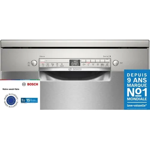 Lave-vaisselle 60cm 13 Couverts 46db Acier Brossé Sms2hti06e