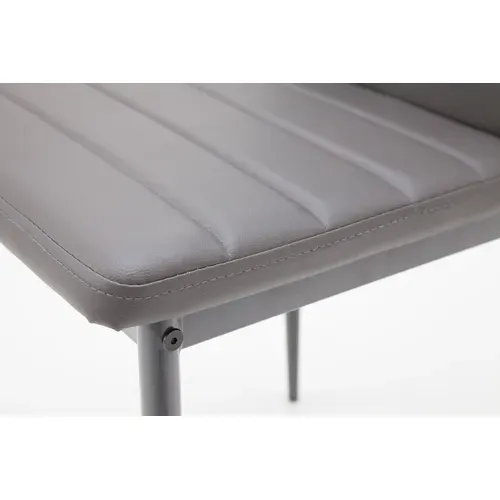 Chaises De Salle à Manger Milano, Lot De 6, Gris