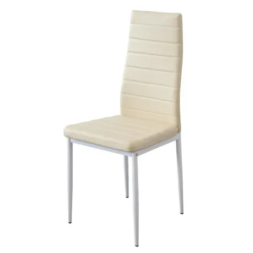 Chaises De Salle à Manger Milano, Lot De 6, Beige