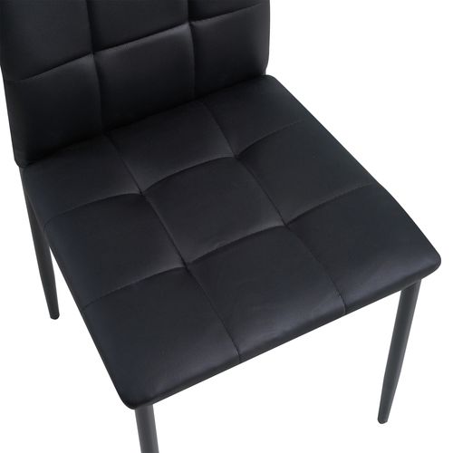 Chaises De Salle à Manger Rimini, Lot De 4 Noir