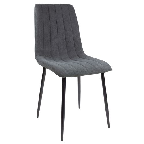 Chaises De Salle à Manger Garda, Lot De 4, Anthracite