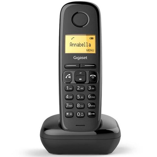Téléphone Sans Fil A270 Solo - Noir - Mains Libres - Répertoire 80 Noms Et Numéros