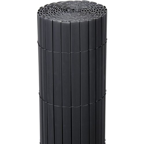 Canisse Pvc Pour Jardin Balcon Terrasse.balcon Clôture Brise-vent.brise Vue 400x120 Cm.gris