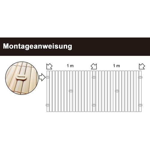 Canisse Pvc Pour Jardin Balcon Terrasse.balcon Clôture Brise-vent.brise Vue 500x160 Cm.gris