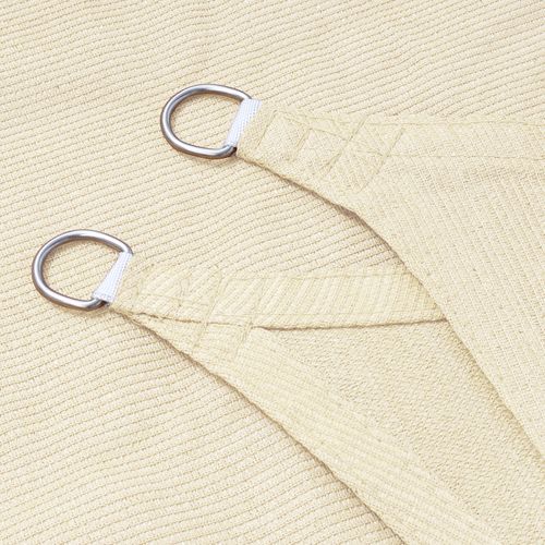 Voile D'ombrage Protection Contre Le Vent HDPE Résistant À La Déchirure, Toile Ombrage Rectangulaire Résistant Et Respirant Couleur Crème, Différentes Tailles Voile D'ombrage ( Size : 1x2m/3.3x6.6Ft