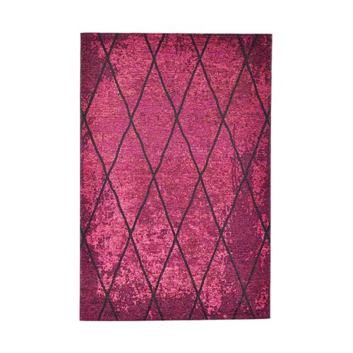 Tapis Graphique Et Brillant Fine Lines 50x80 Cm - Lilas