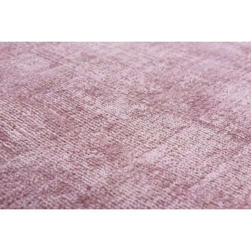 Tapis En Viscose Tissé Main Aspect Vieilli - Shine 160x230 Cm - Rose
