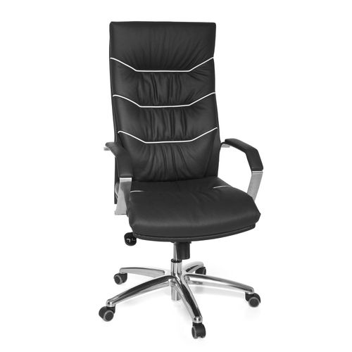Design Chaise Bureau Chaise Exécutif Ergonomique Chaise De Pivotant Cuir Noir