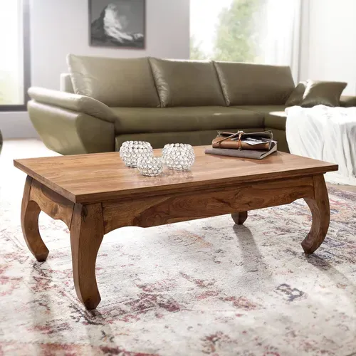 Table Basse Bois Massif 110x40x60 Cm Table D'appoint Table De Salon Sheesham