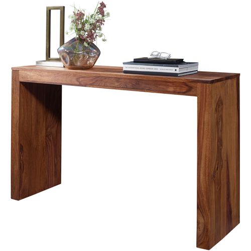 Table Console Bois Massif 115x75x40 Cm Table De Couloir Table De Bureau