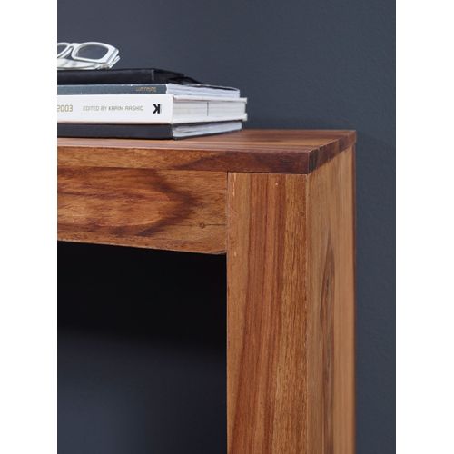 Table Console Bois Massif 115x75x40 Cm Table De Couloir Table De Bureau