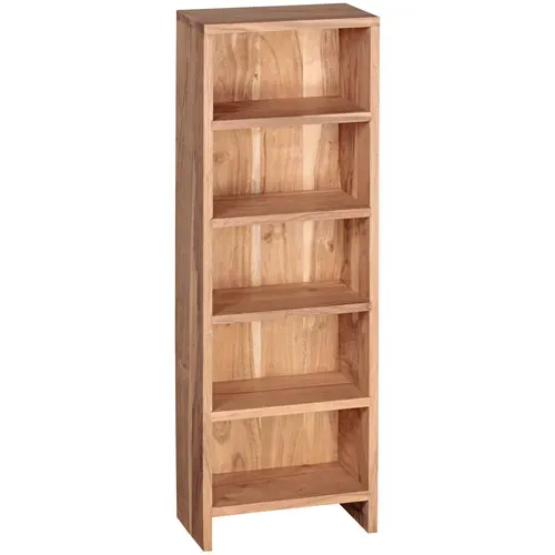 Étagère Rangement Cd Bois Massif 30x90x17cm Meuble De Rangement Étagère Gelb