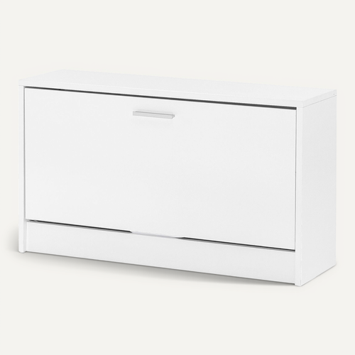 Banc De Rangement à Chaussure Entrée 80x47x24 Cm Étagère à Chaussures Blanc
