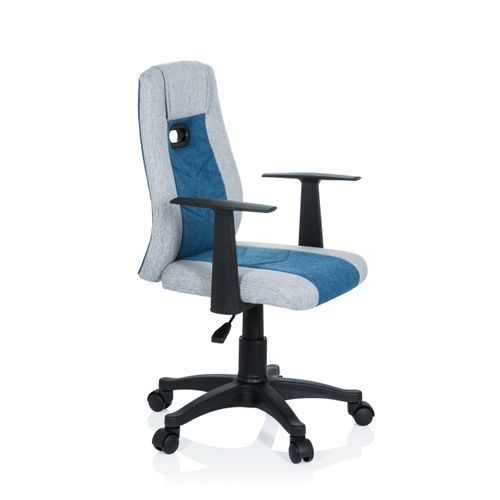 Chaise pivotante pour des enfants - hjh OFFICE - KID ERGOLINO W - Gris