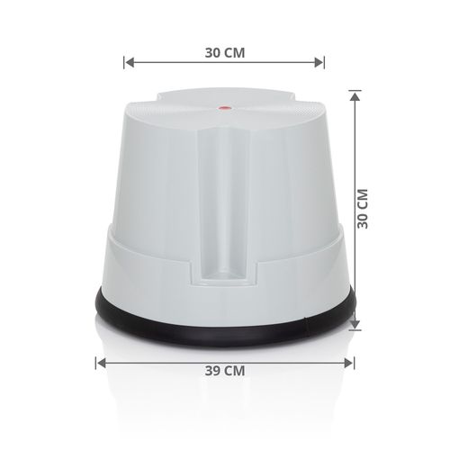 Tabouret Marchepied Tio-s Plastique Gris