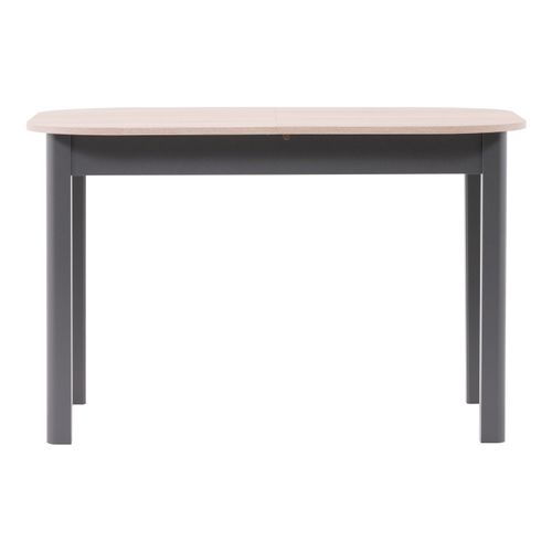 Table L.120/160 rectangulaire TOLEDO 2 décor chêne sonoma/gris