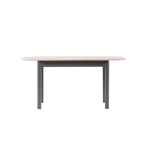 Table L.120/160 rectangulaire TOLEDO 2 décor chêne sonoma/gris