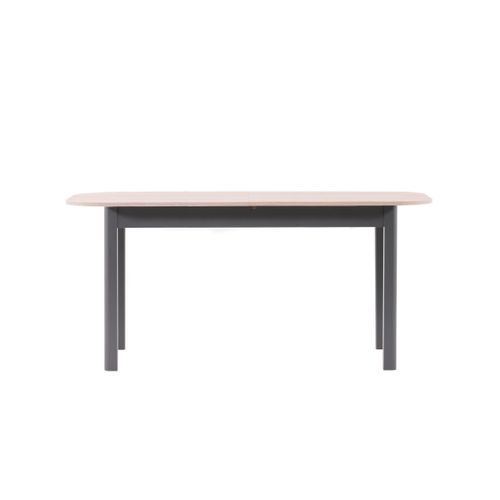 Table L.160/200 rectangulaire TOLEDO 2 décor chêne sonoma/gris