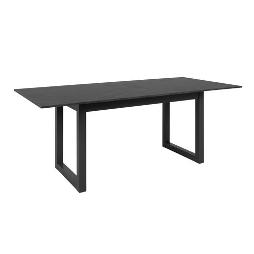 Table à manger extensible L.160-200 cm AUSTIN imitation ardoise