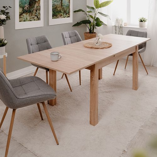 Table à Manger 120/200 X 80 Cm Extensible Longford