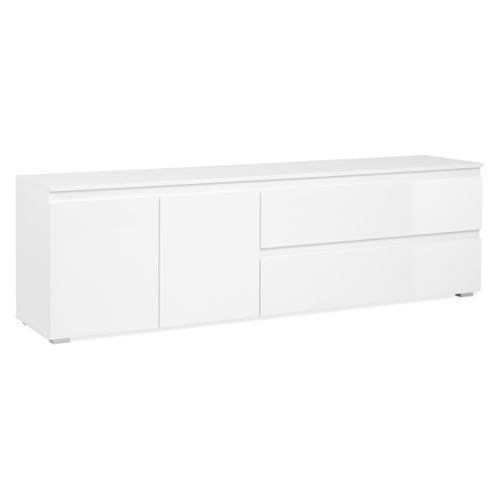 Meuble TV blanc ALASKA Blanc