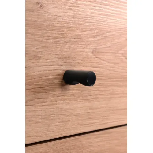 Vestiaire avec banc et miroir MEGANE gris et imitation chêne vue détaillée