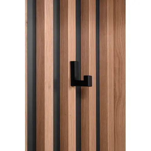 Vestiaire avec banc et miroir MEGANE gris et imitation chêne