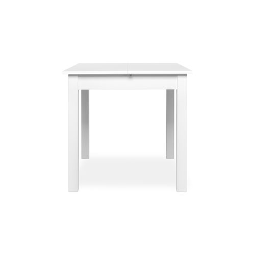 Table avec allonge 80/120 DORA Blanc