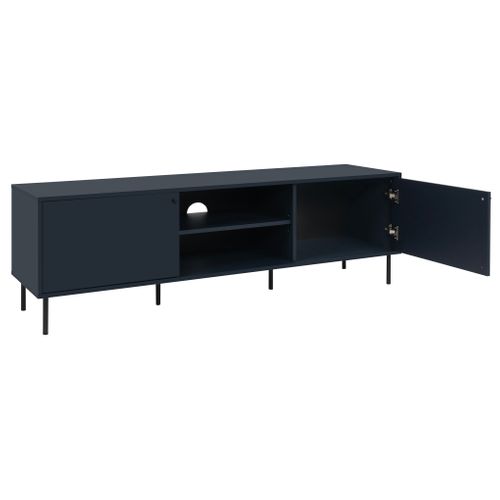 Meuble TV CARACAS Bleu marine