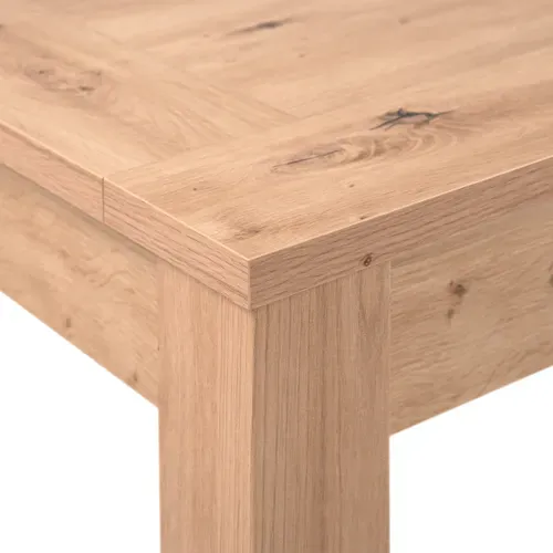 Table L 120 MALTA Imitation chêne vue détaillée