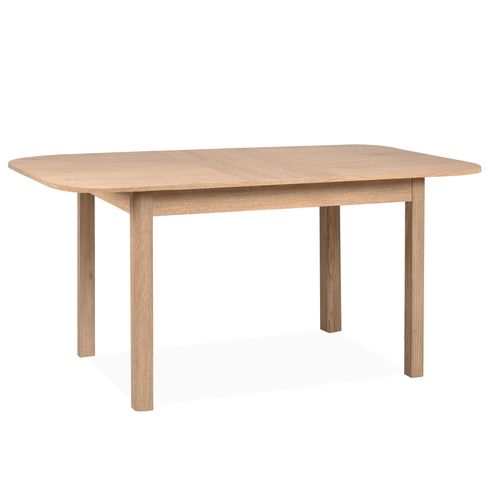 Table L. 120/160 cm TOLEDO Imitation chêne