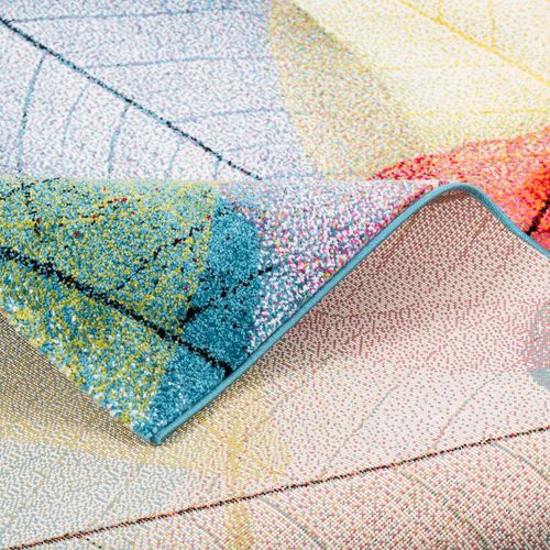 Tapis Faro Tropical Feuilles 120x170cm Multicolore