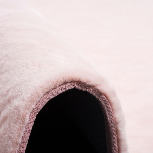 Tapis En Fourrure Plush 90x160cm Rose