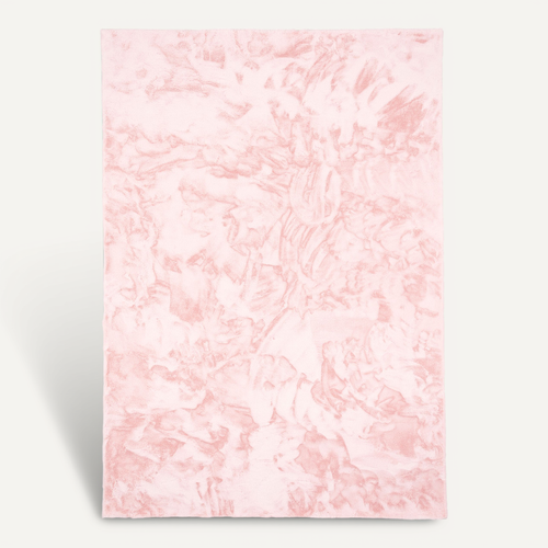 Tapis En Fourrure Plush 90x160cm Rose