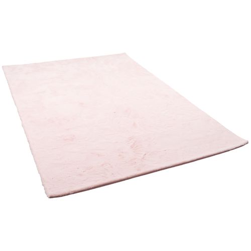 Tapis En Fourrure Plush 90x160cm Rose