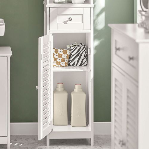 Colonne de salle de bain haute avec étagères réglables à 49,99€  #amazon #affilié #amazondeals