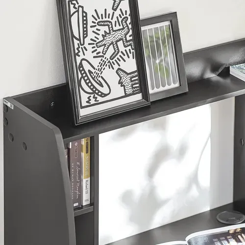 Fwt18-sch Table Murale Bureau Avec Étagère Intégrée Armoire De Rangement Murale Blanc