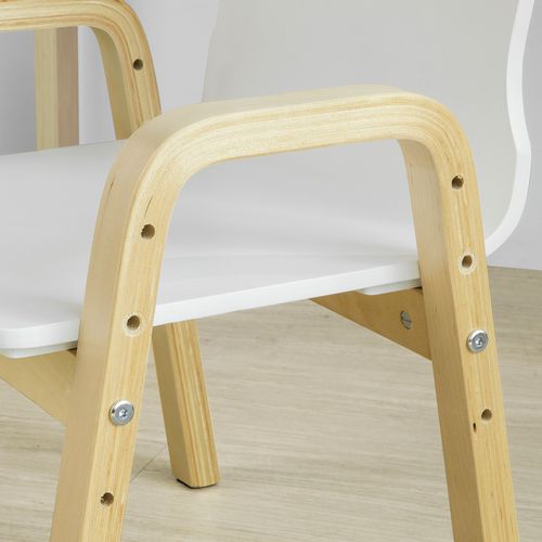 Lot De 2 Chaises Enfant Design, Fauteuil Pour Enfants Avec Accoudoirs Et Dossier,kmb24-wx2