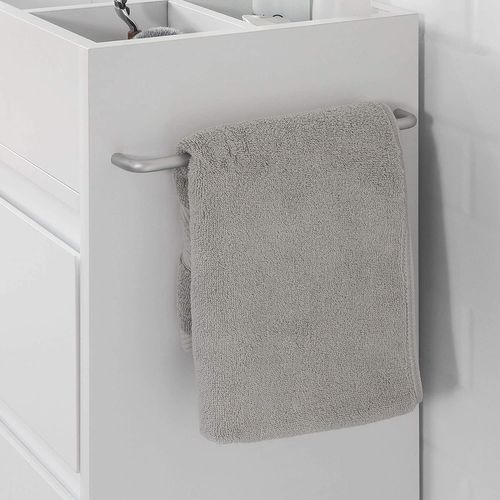 Meuble Demi-colonne Meuble Bas De Salle De Bain Avec 3 Tiroirs, 4 Compartiments, BZr29-w