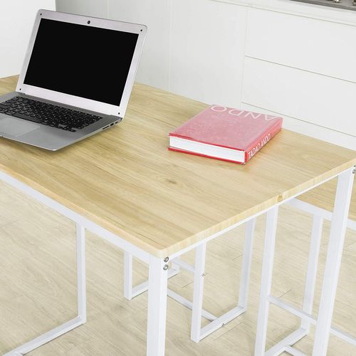 Set Table Haute + 4 Tabourets de Bar Blancs – Élégance et Convivialité pour Votre Cuisine ou Bistrot