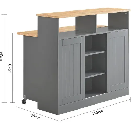 Buffet De Rangement Placard De Cuisine Ilot De Cuisine Armoire De Cuisine, Fsb36-hg