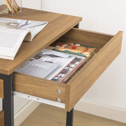Bureau Informatique Table D’étude Cadre En Métal Style Industriel, Fwt43-n
