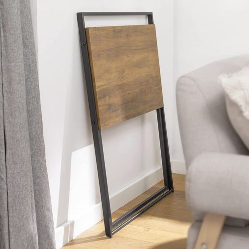 Bureau Pliant Pour Petits Espaces, Bureau D'ordinateur Table D’etude Bureau Portable,fwt88-f