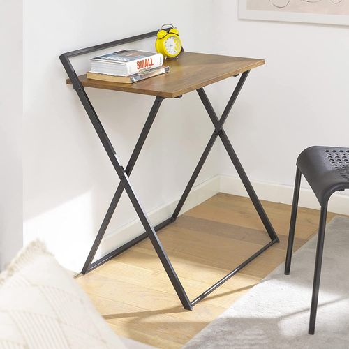 Bureau Pliant Pour Petits Espaces, Bureau D'ordinateur Table D’etude Bureau Portable,fwt88-f