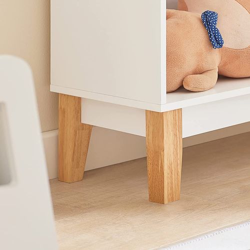 Bibliothèque Étagère à Livres Étagère De Rangement Pour Jouets Porte-revues, Kmb47-w