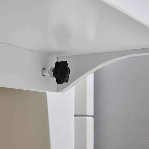 Petite Table De Chevet Étagère Suspendue En Bambou Table De Nuit Pour Les Petites Chambres, Nkd01-w