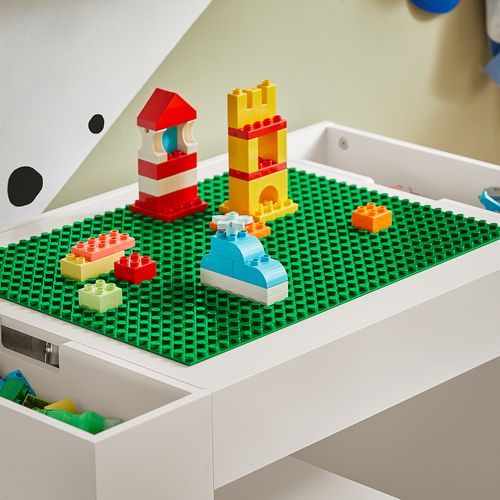 Ensemble De Table De Construction Enfant Avec 2 Tabourets, Kmb75-w