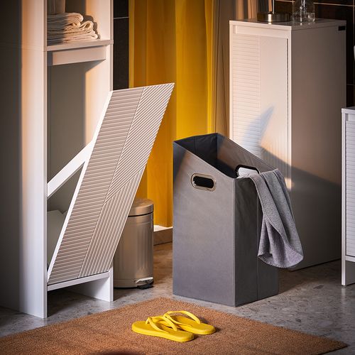 Meuble Colonne Salle De Bain, Armoire De Rangement Placard De Rangement Étroite,blanc, BZr158-w