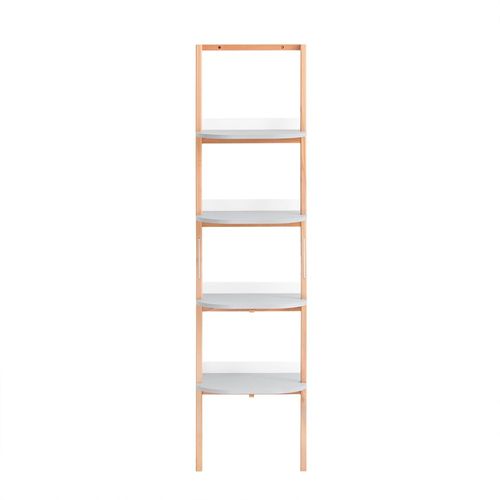 Bibliothèque à 4 Étagères 44x38.2x169.3cm Nordique Hstr02-k-hg
